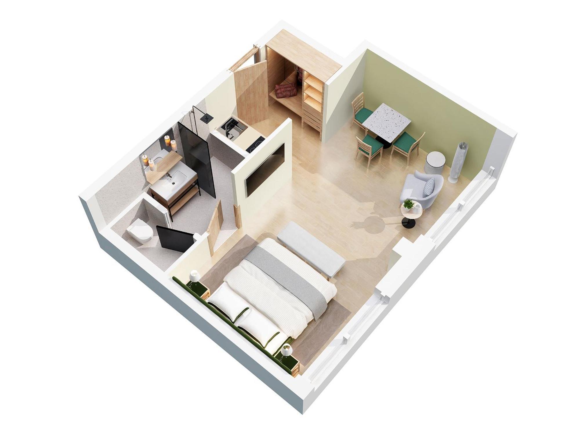 Onebavariahomes ミュンヘン 部屋 写真