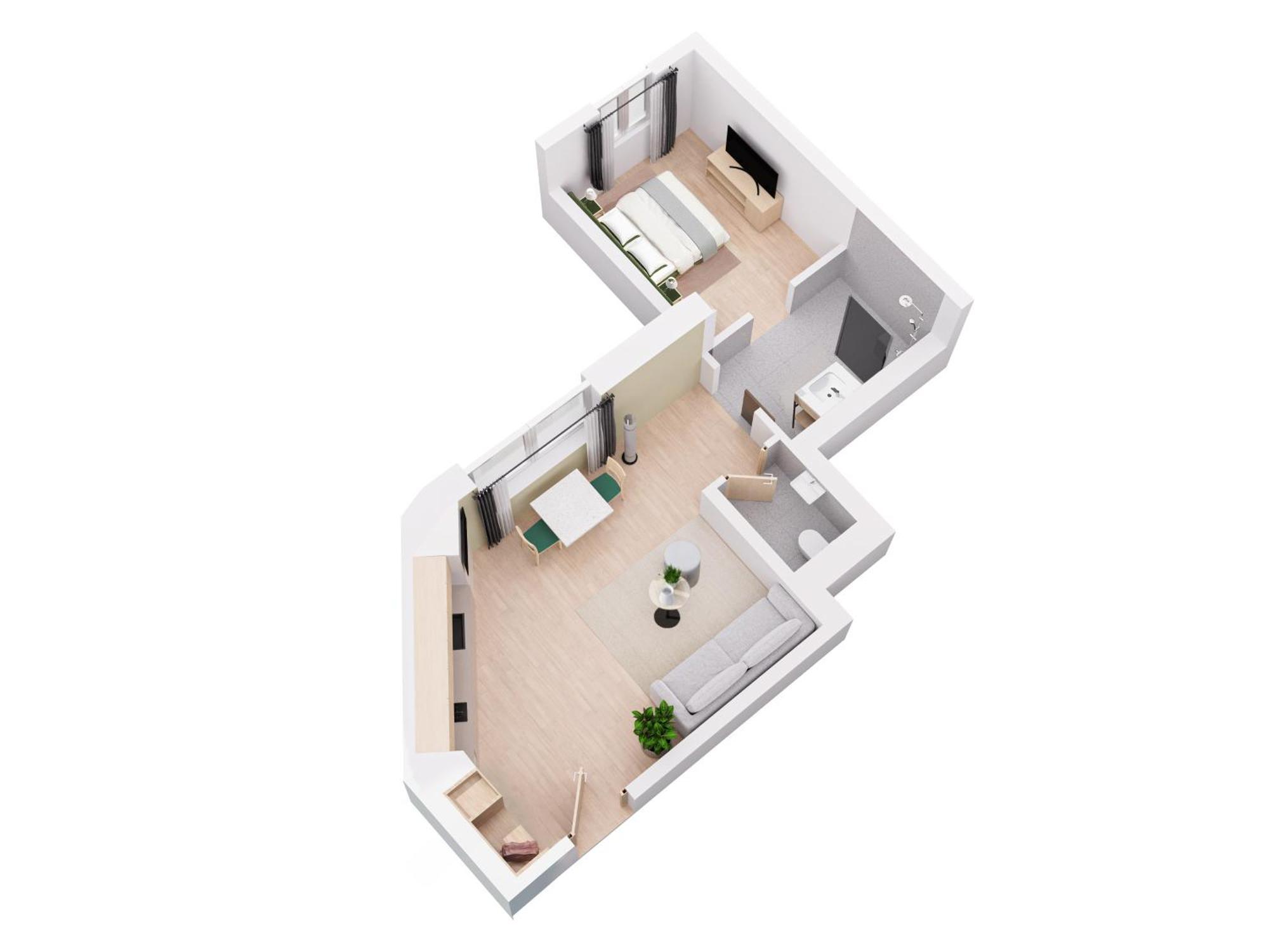 Onebavariahomes ミュンヘン 部屋 写真